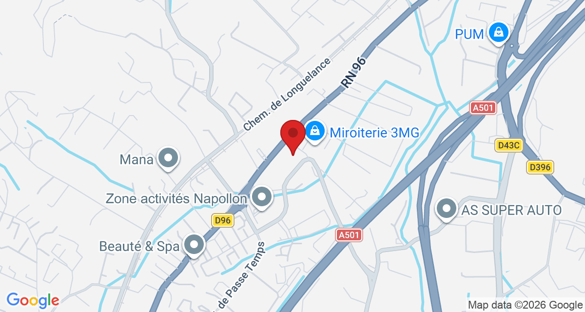 Carte de localisation Savelys Aix Marseille