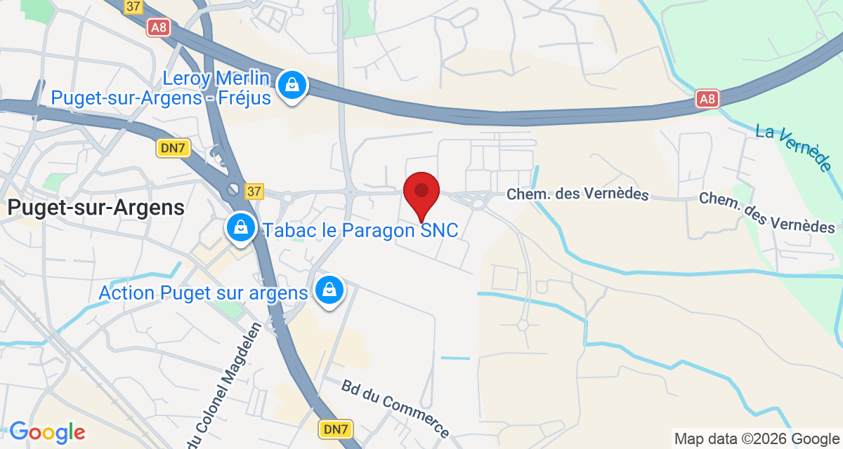 Carte de localisation Savelys Fréjus