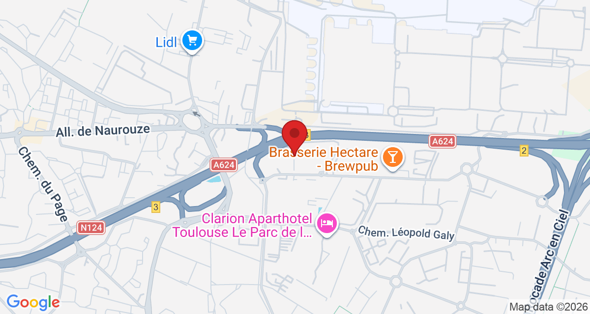 Carte de localisation Savelys Toulouse