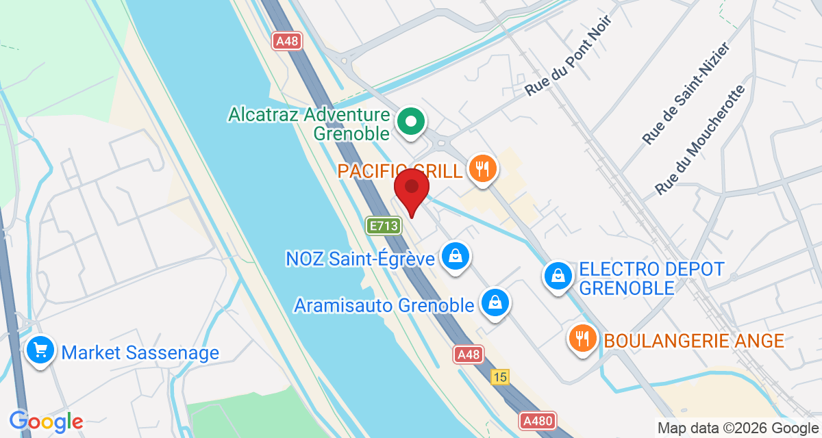 Carte de localisation Savelys Grenoble