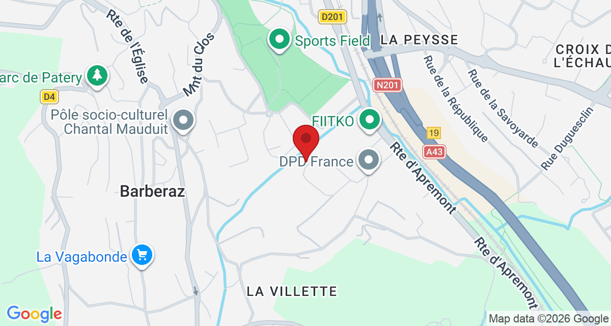 Carte de localisation Savelys Chambéry