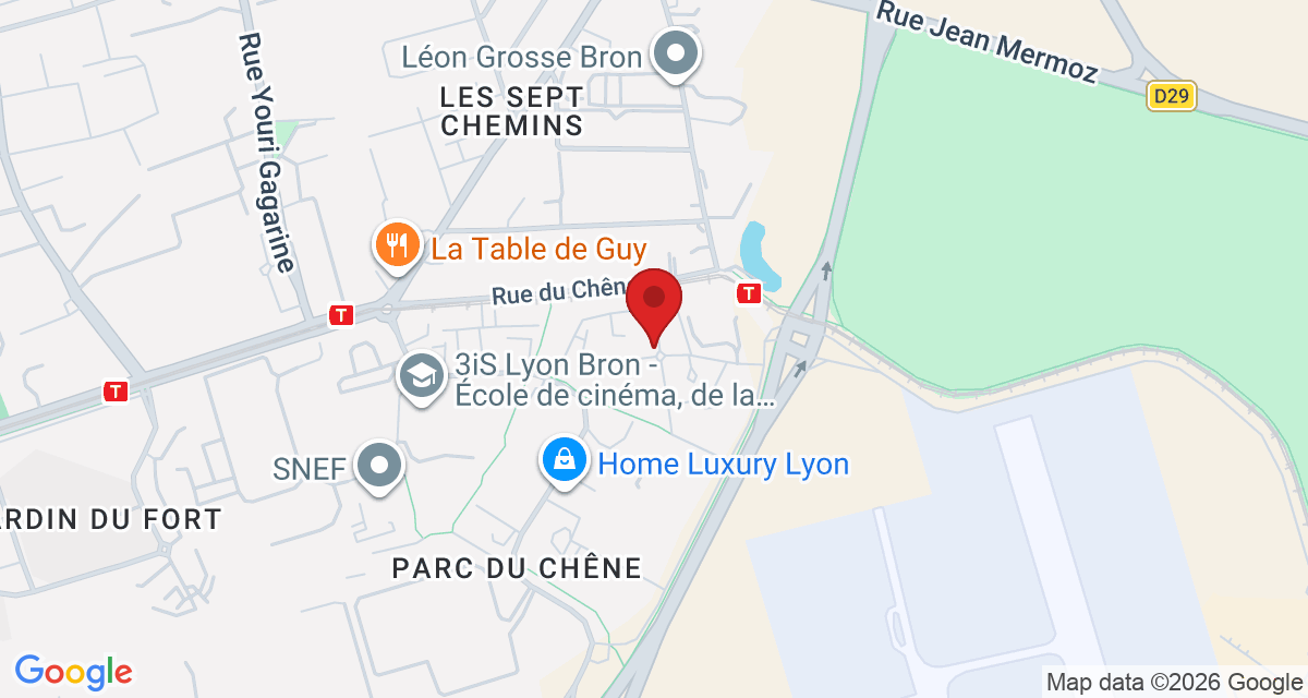 Carte de localisation Savelys Lyon Est