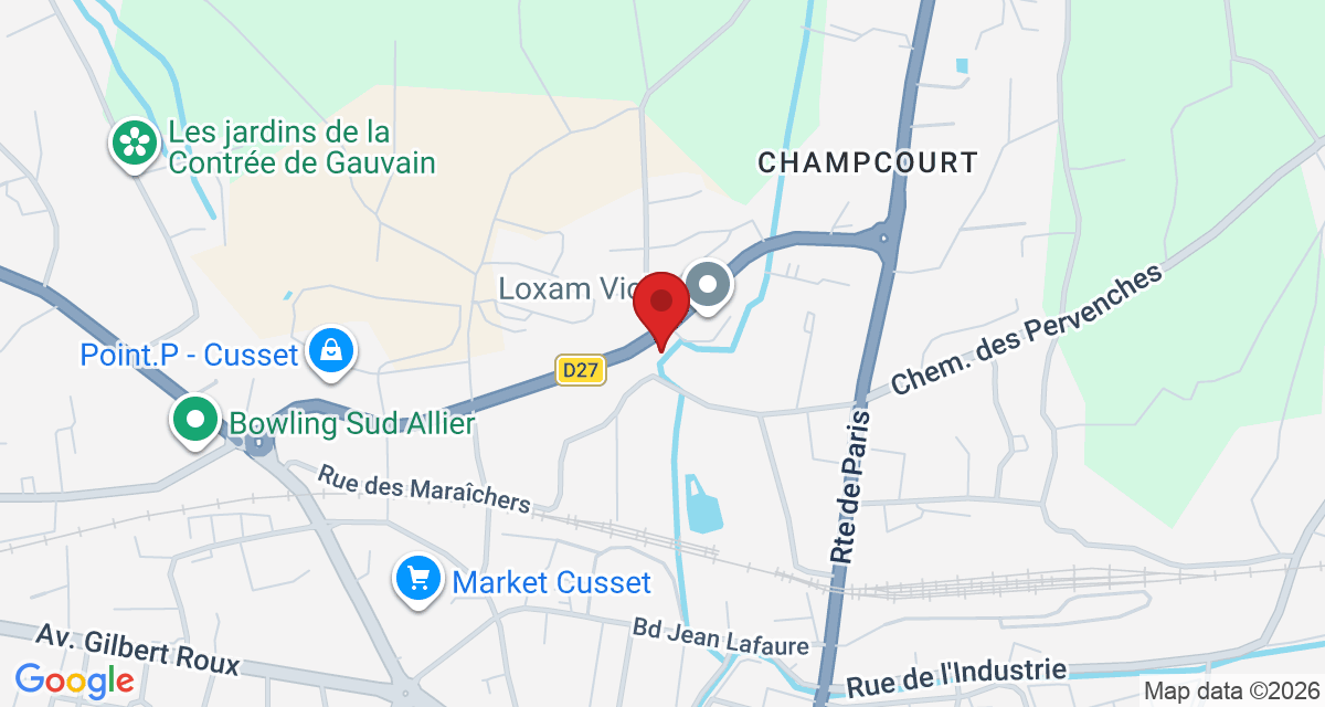 Carte de localisation Savelys Vichy