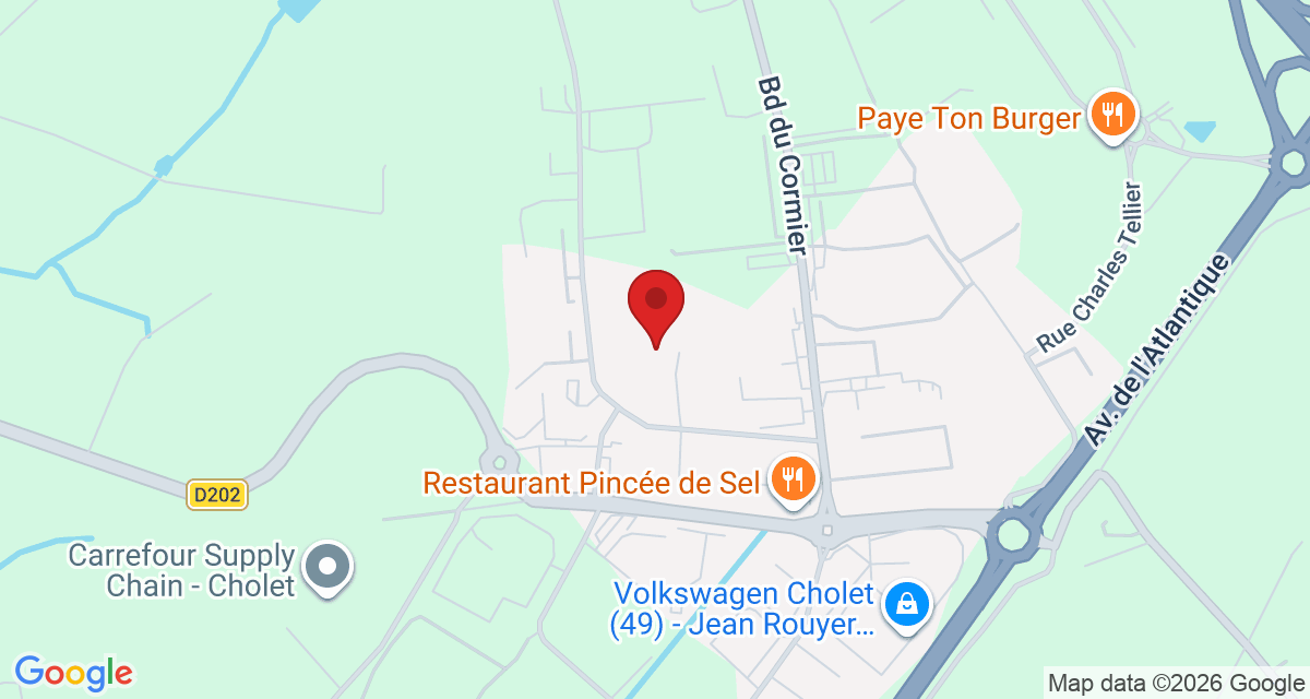 Carte de localisation Savelys Cholet
