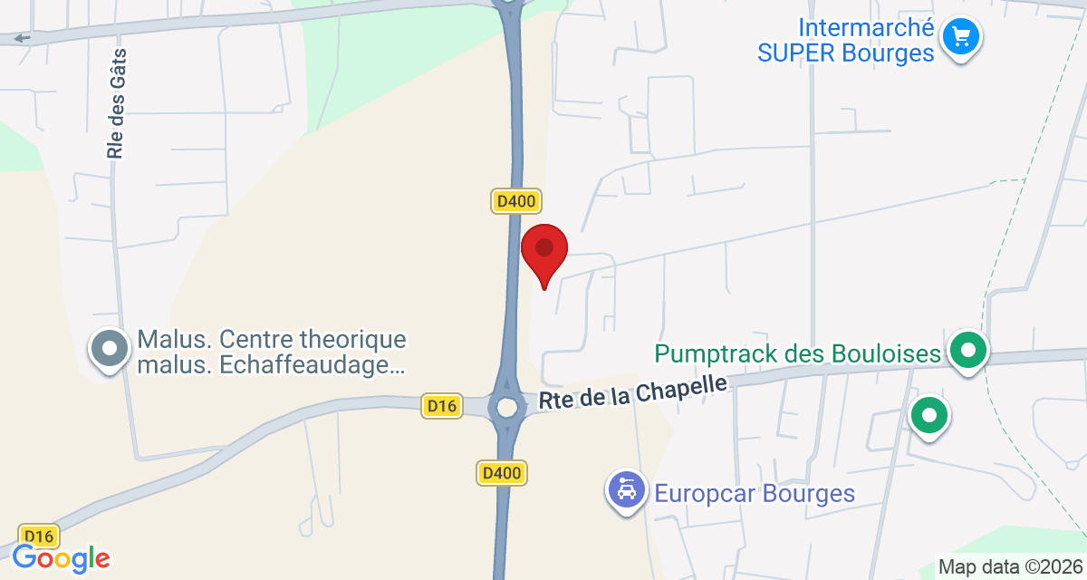 Carte de localisation Savelys Bourges