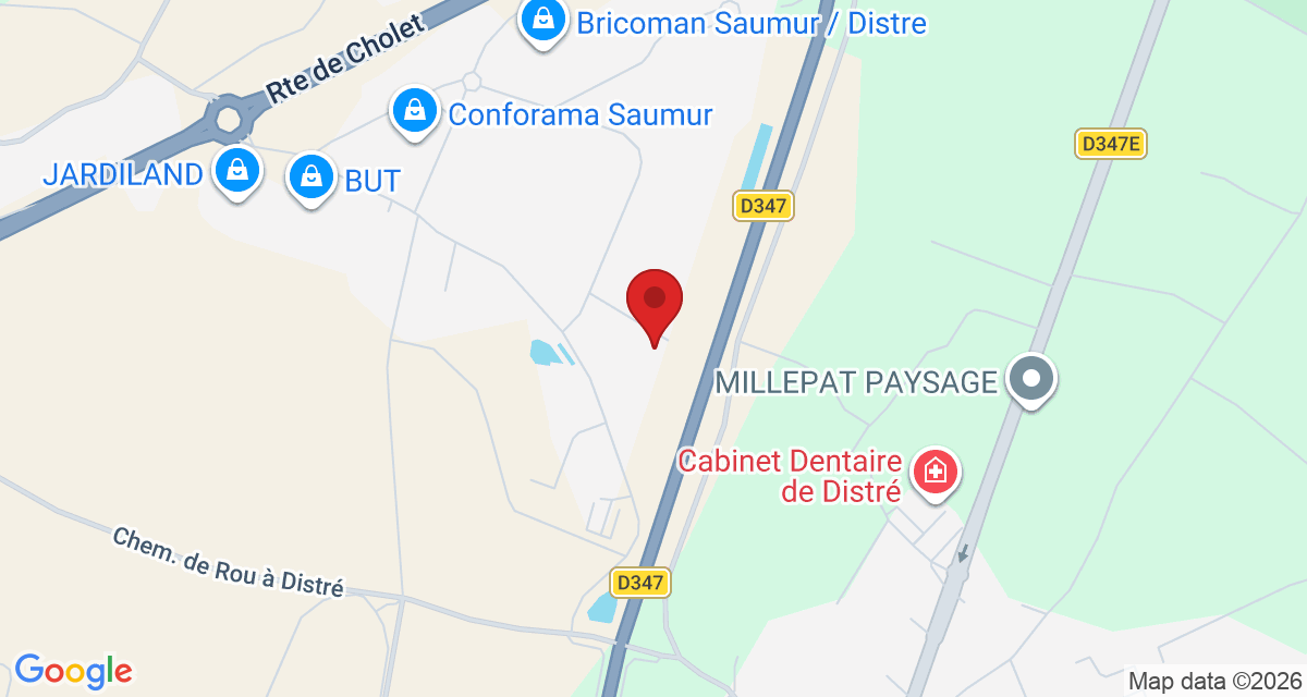 Carte de localisation Savelys Saumur