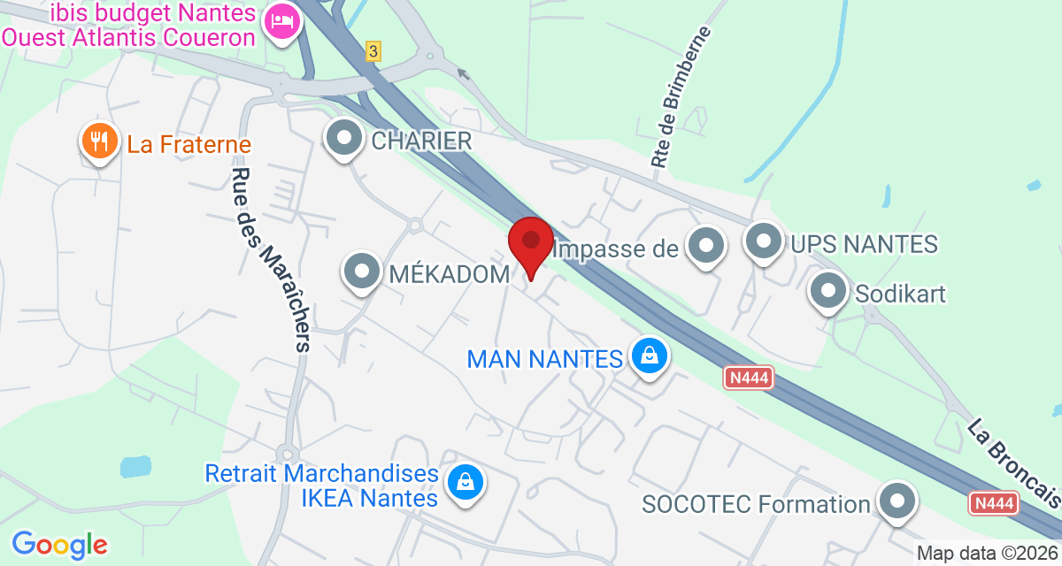 Carte de localisation Savelys Nantes Collectifs