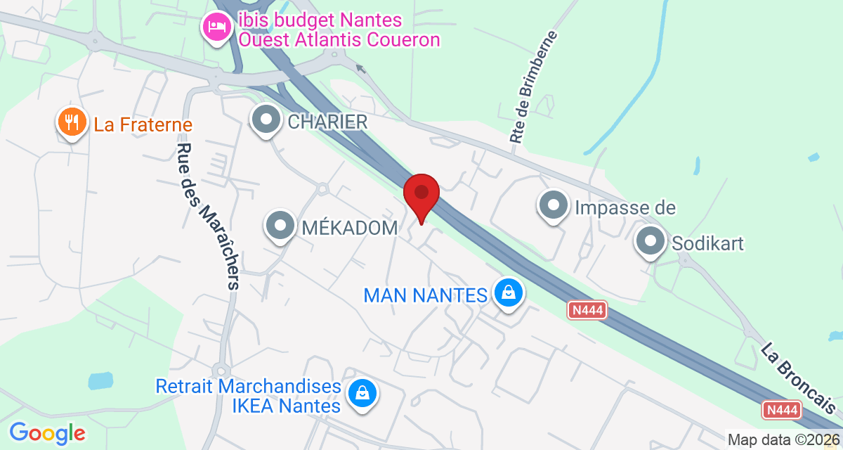 Carte de localisation Savelys Nantes Collectifs