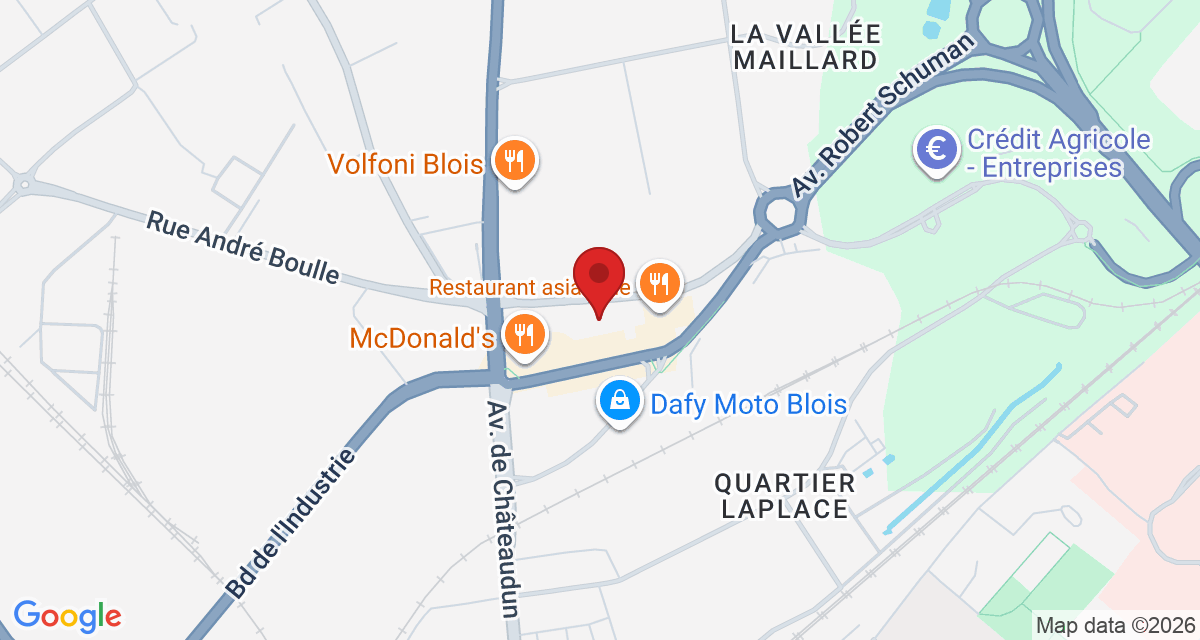 Carte de localisation Savelys Blois