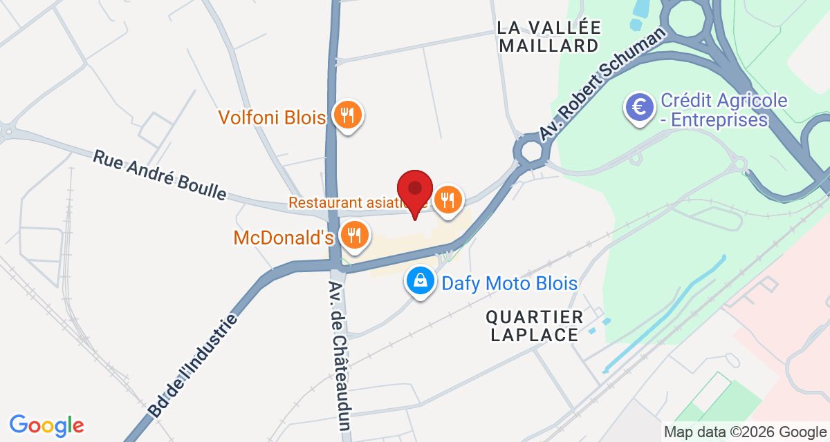 Carte de localisation Savelys Blois