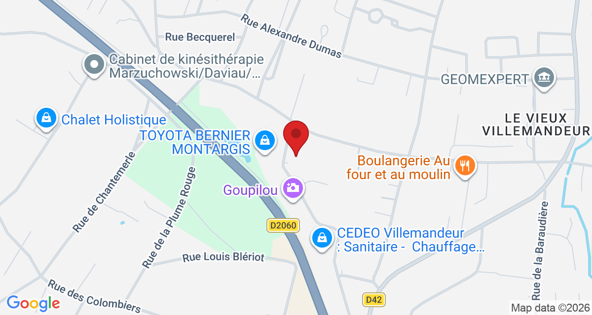 Carte de localisation Savelys Montargis