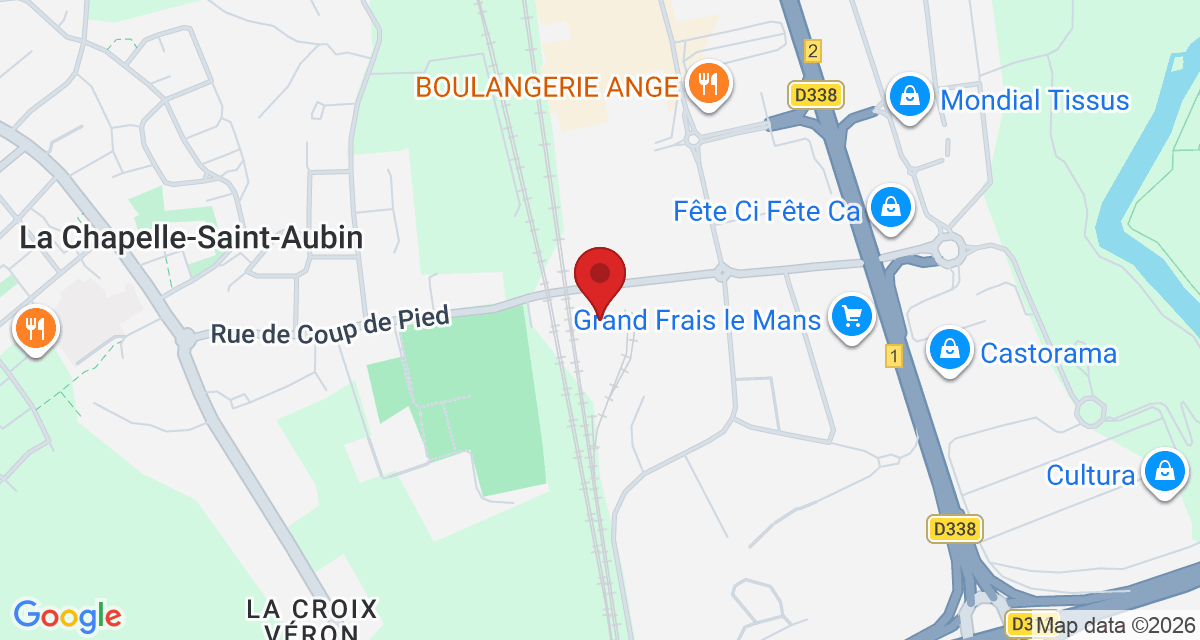 Carte de localisation Savelys Le Mans
