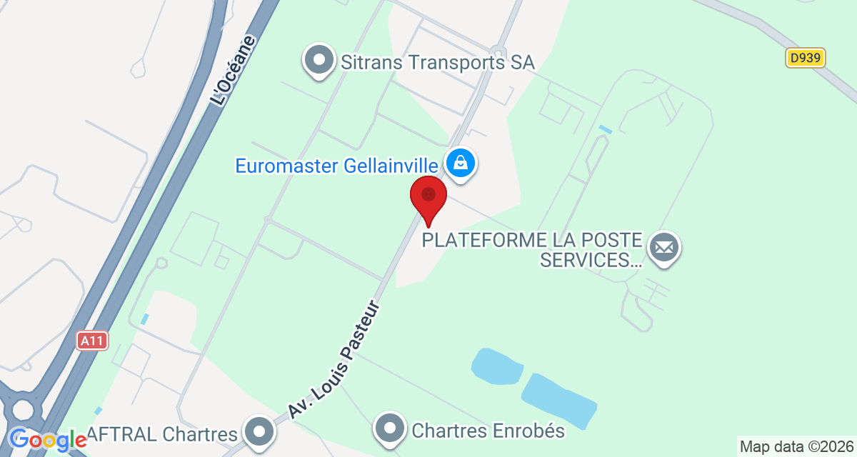 Carte de localisation Savelys Chartres Lucé