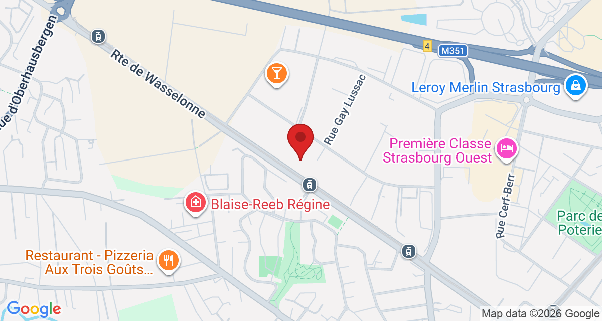 Carte de localisation Savelys Strasbourg