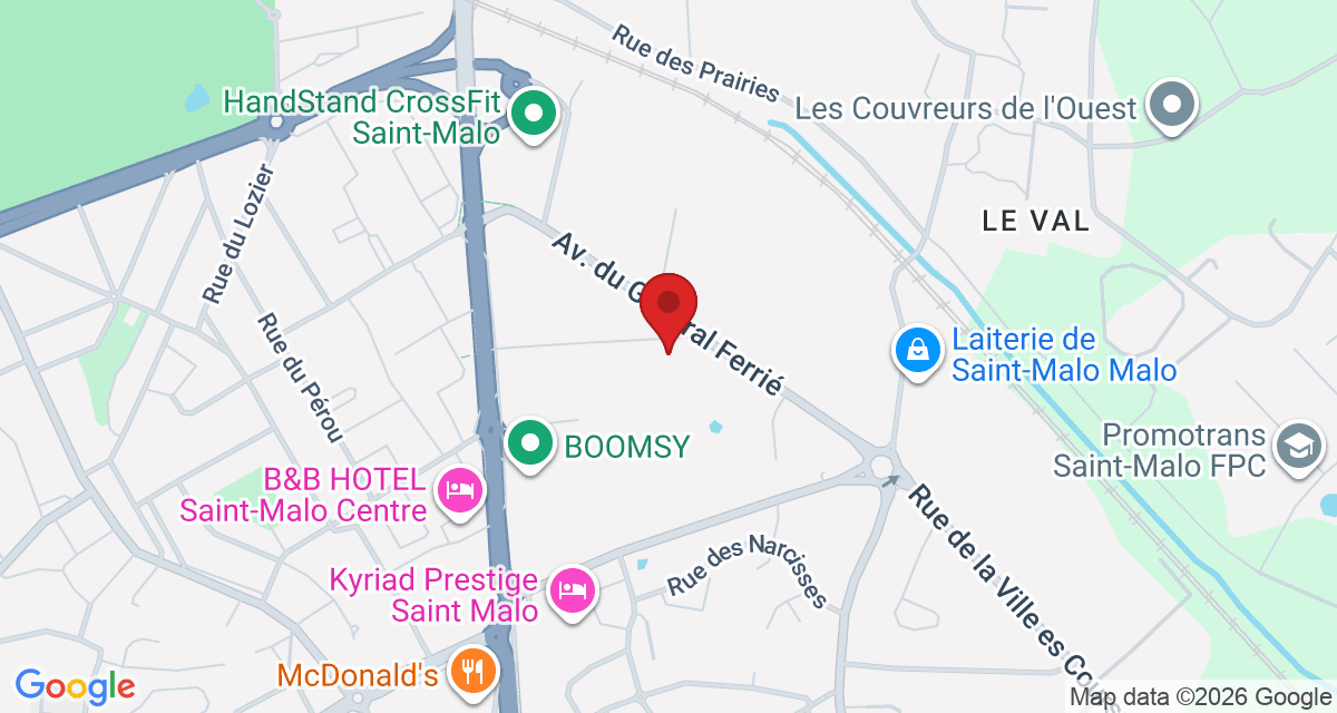 Carte de localisation Savelys Saint-Malo