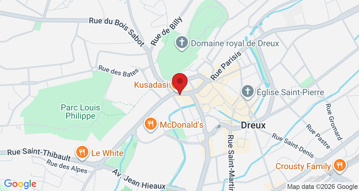 Carte de localisation Savelys Dreux