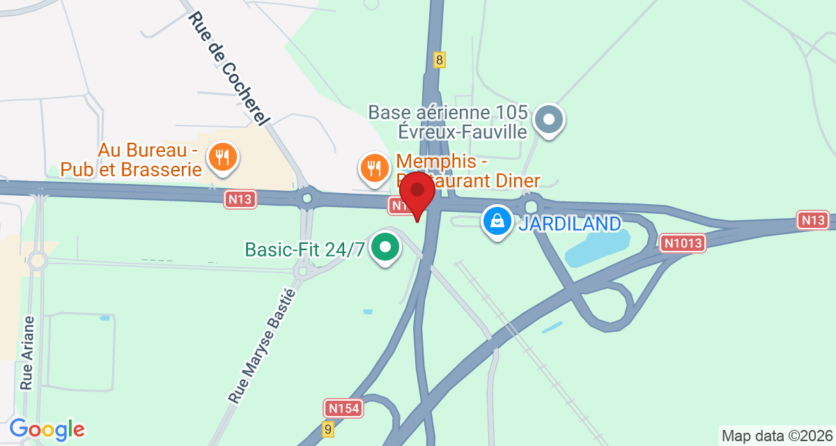 Carte de localisation Savelys Evreux