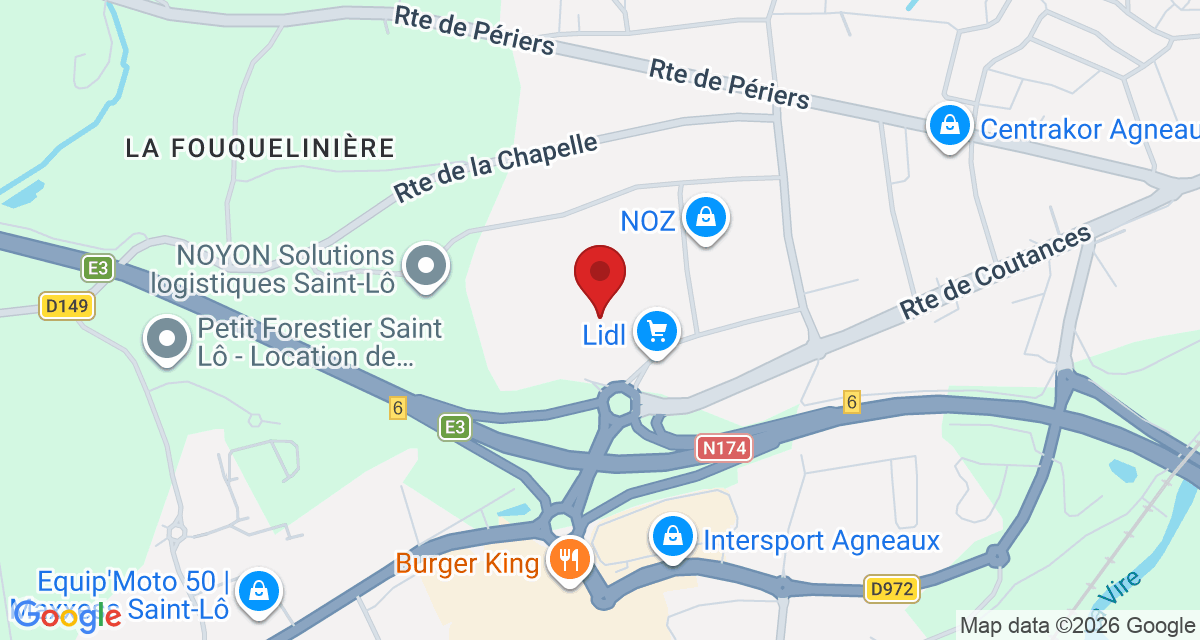 Carte de localisation Savelys Saint-Lo