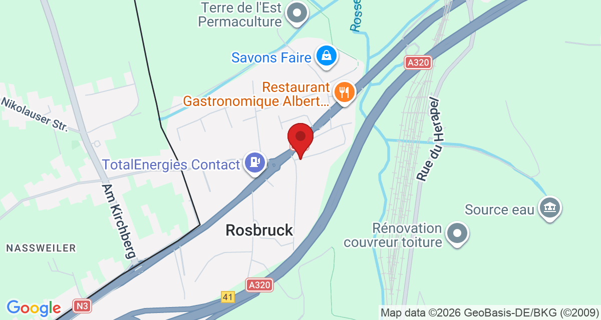Carte de localisation Savelys Forbach