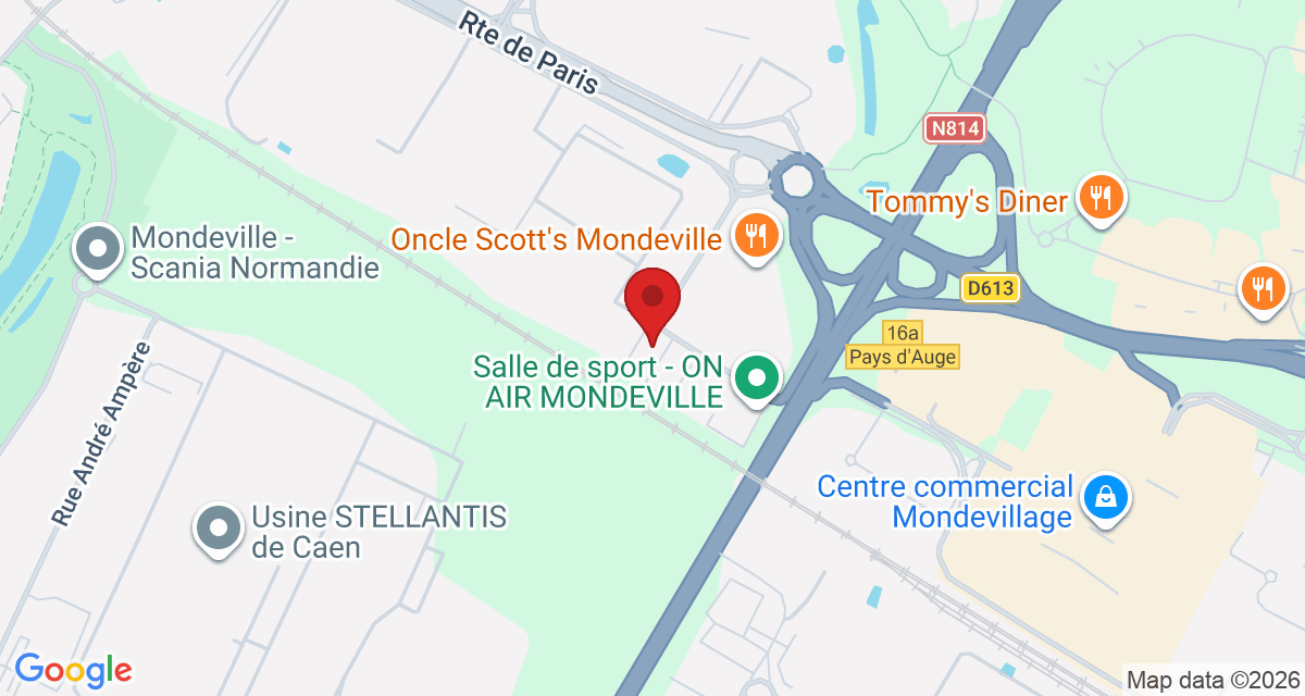 Carte de localisation Savelys Caen