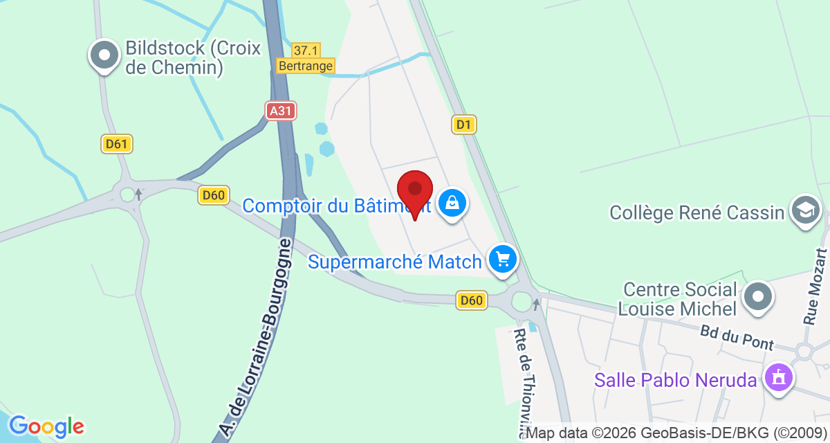 Carte de localisation Savelys Thionville
