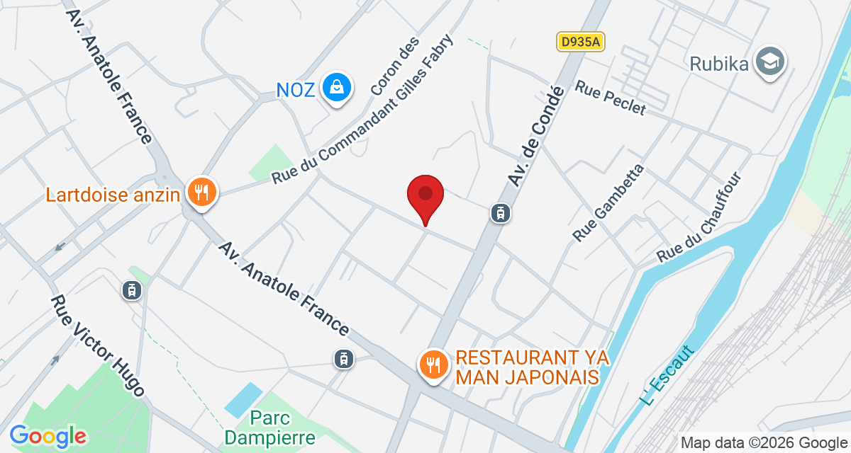Carte de localisation Savelys Valenciennes